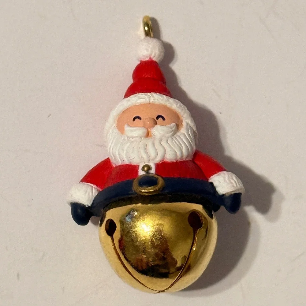 Hallmark Keepsake 1996 Christmas Bells Santa Claus Ornament Ed Seale 2nd Series